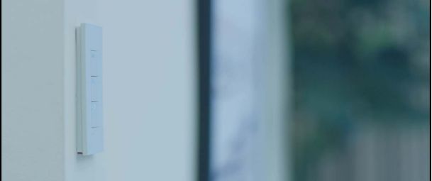 Lutron Keypad on wall