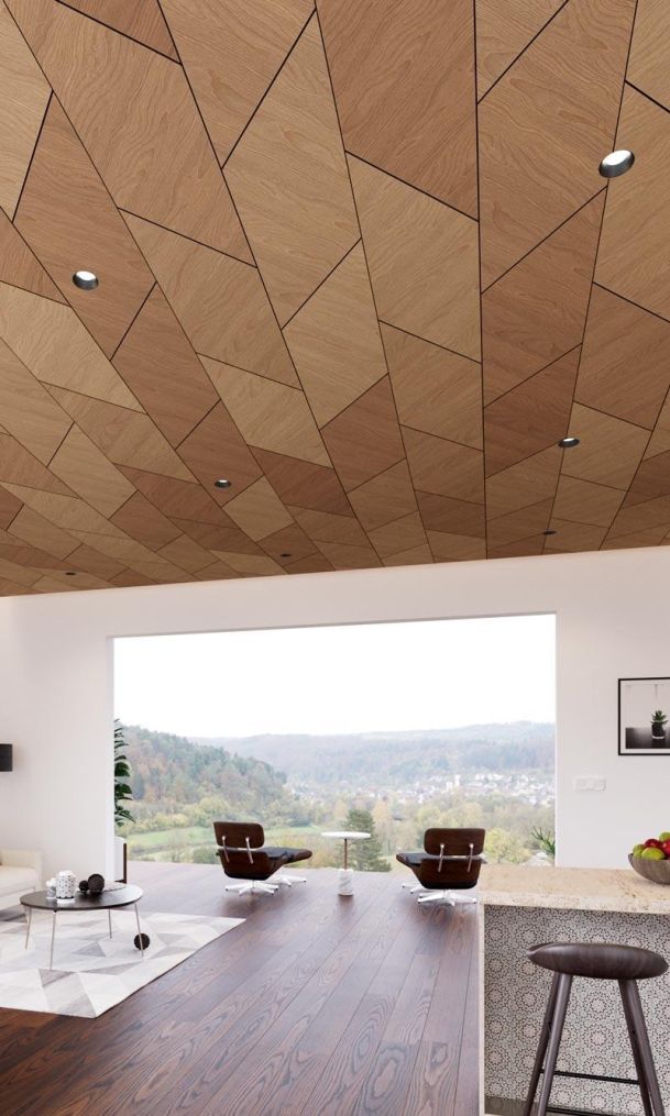 modern and warm home with DMF lighting